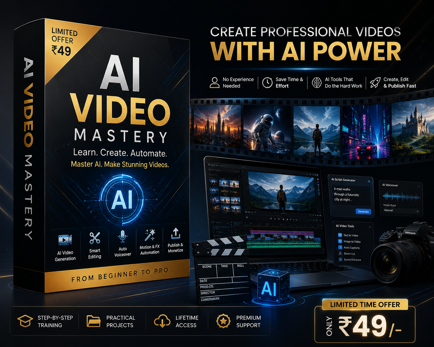 AI Video Mastery: Beginner to Pro