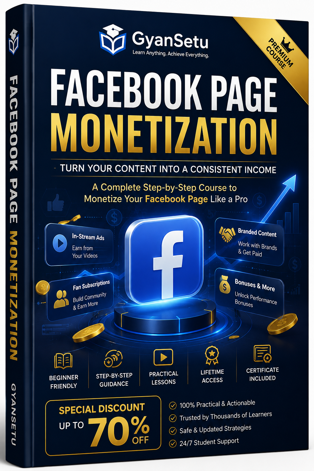 Facebook Page Monetization — Beginner to Pro (Digital Course)